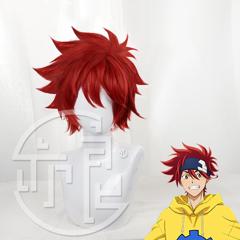 Anime Cosplay Red Hair - Anime SK8 de Infinity Reki Cosplay