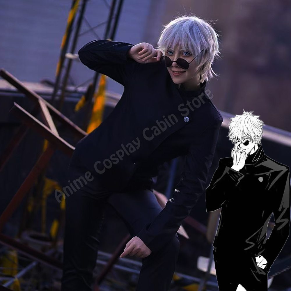 Anime Cosplay Gojo - Halloween Anime Jujutsu Kaisen Seizoen 2