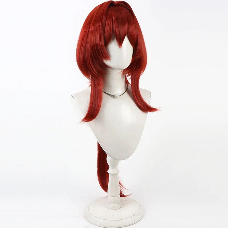 Anime Cosplay Red Hair - KK56Game Arknights: Endfield Cosplay Laevatain Rood
