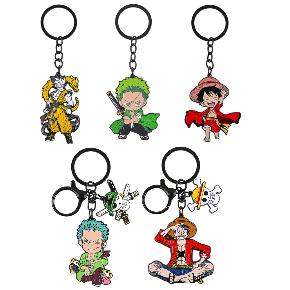 Anime Cosplay Luffy - One Piece Anime Sleutelhangerset - Monkey