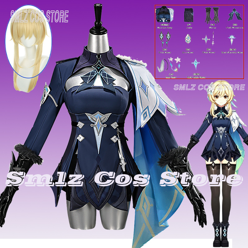Anime Cosplay 2026 - 2026 Genshin Impact Reiziger Lumine Cosplay