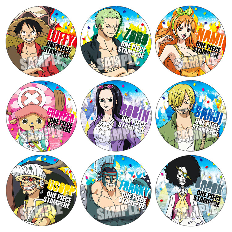 Anime Cosplay Luffy - One Piece Film Stampede Anime Badge