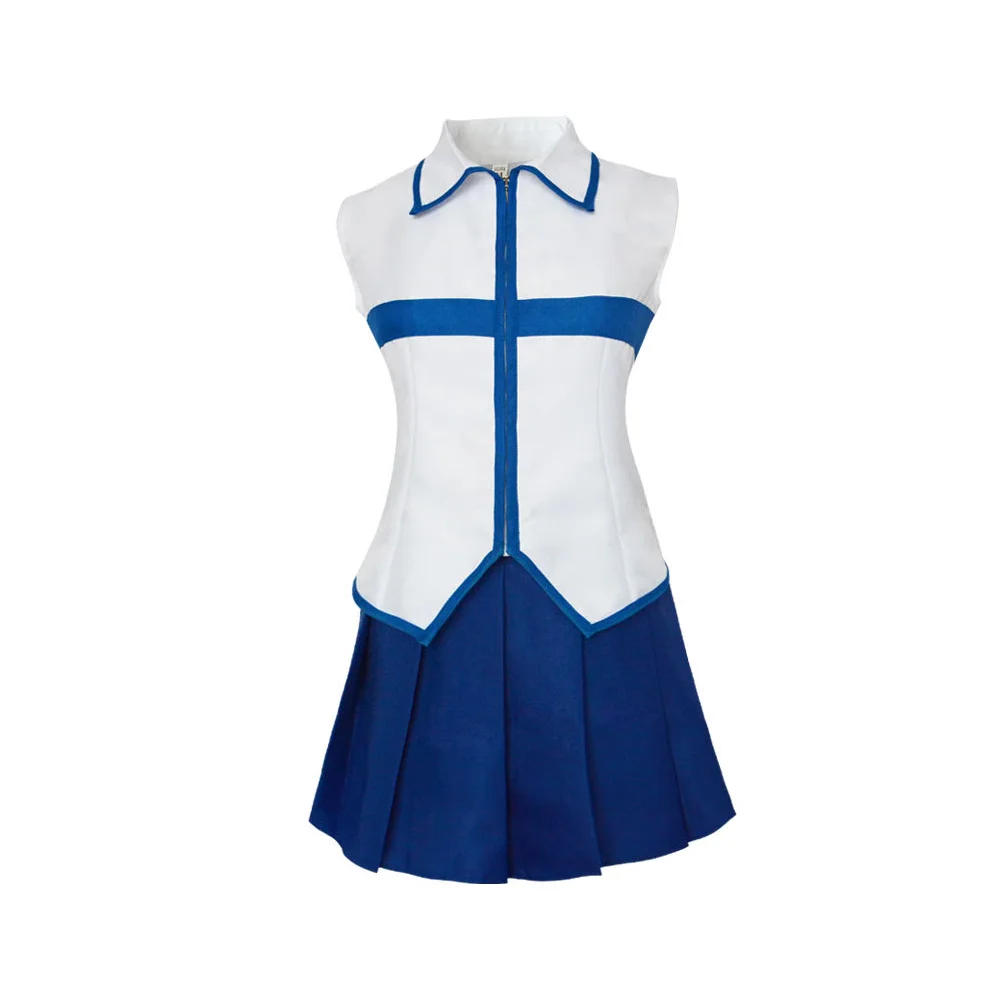 Anime And Cosplay Expo 2025 - Fairy Tail Blauw en Wit Mouwloze