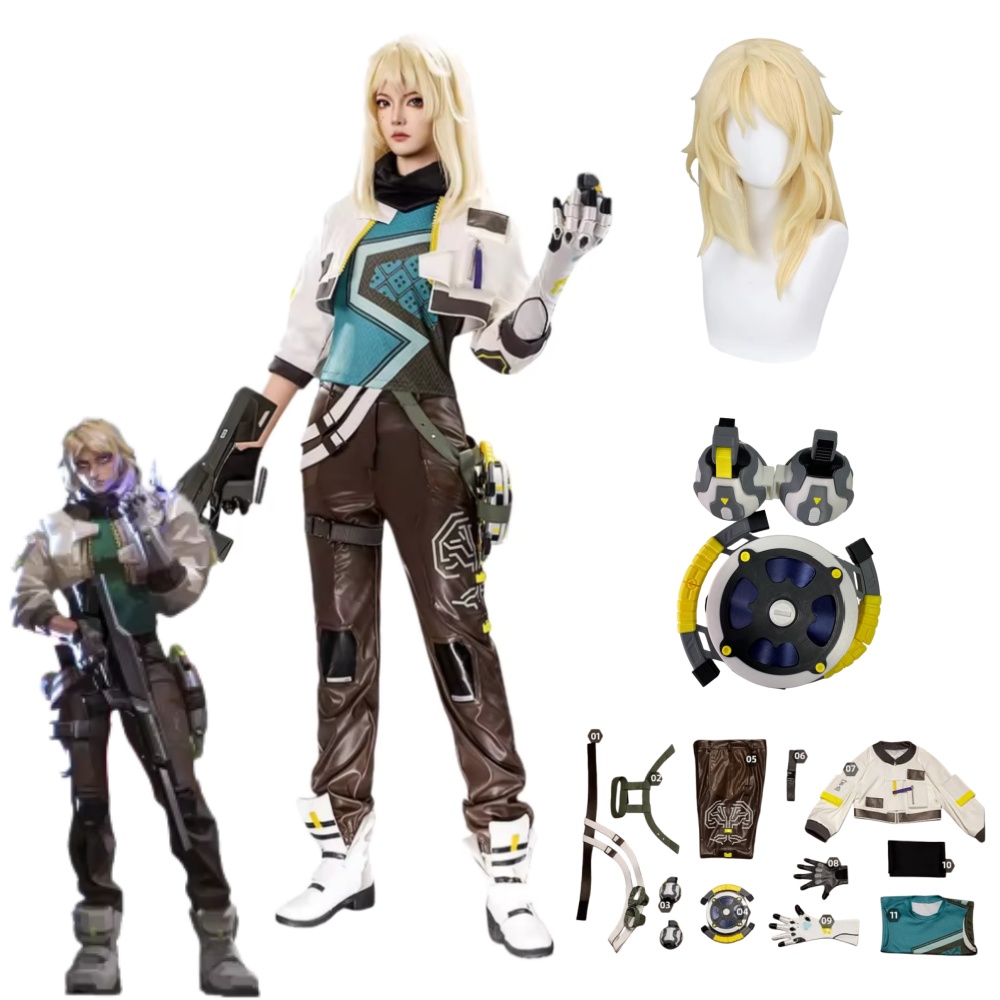 Anime Cosplay Outfits For Women - Deadlock Cosplay Kostuum Rekwisieten VALORANT Deadlock