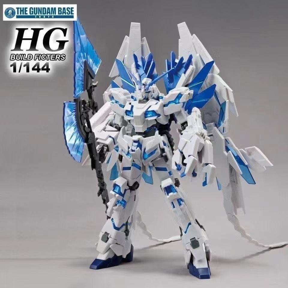 Bandai Gundam Hg - HG Unicorn Gundam Perfectibility Gunpla-model, witblauw