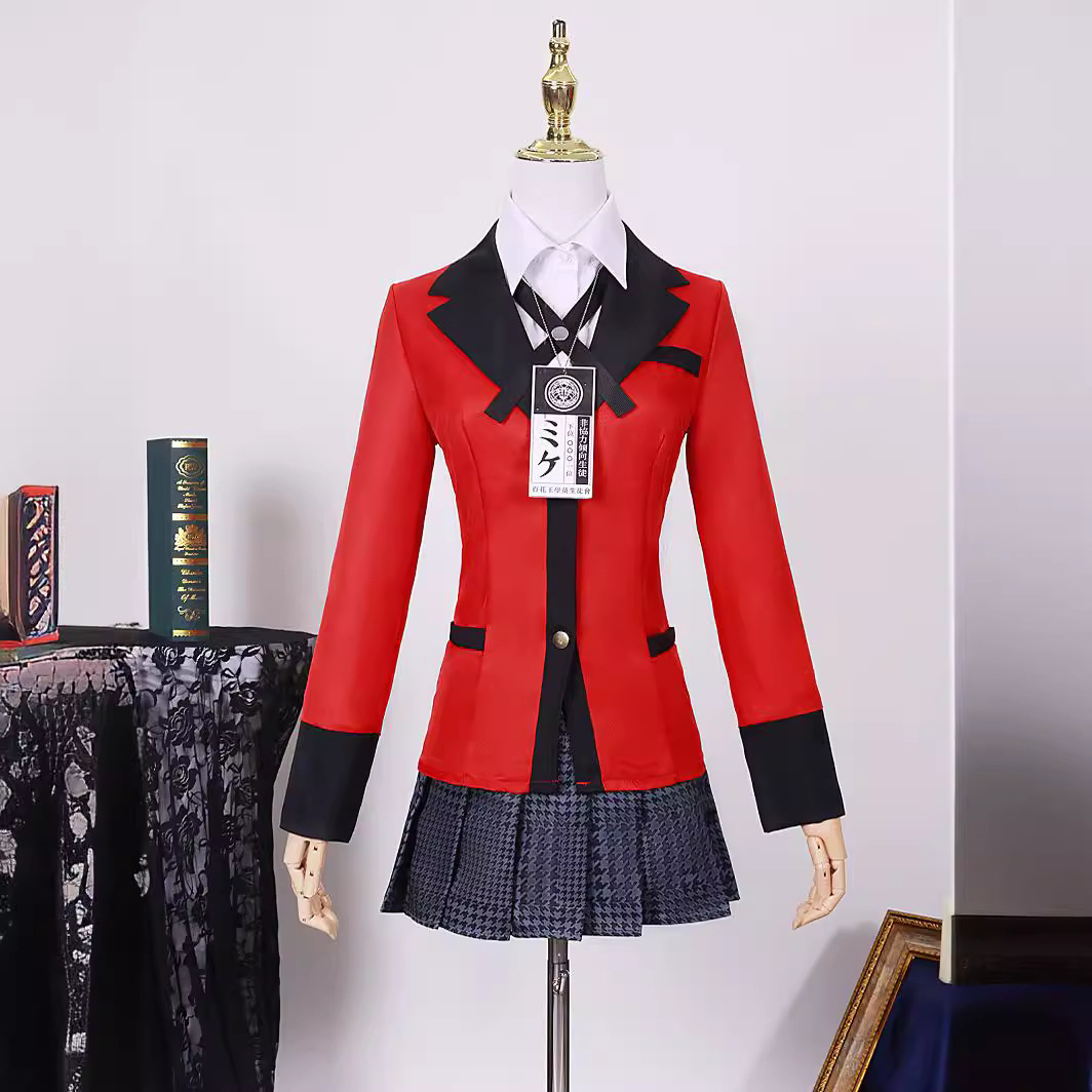 Anime Cosplay Yumeko - Kakegurui Cosplay Kostuum Yumeko Jabami Kirari