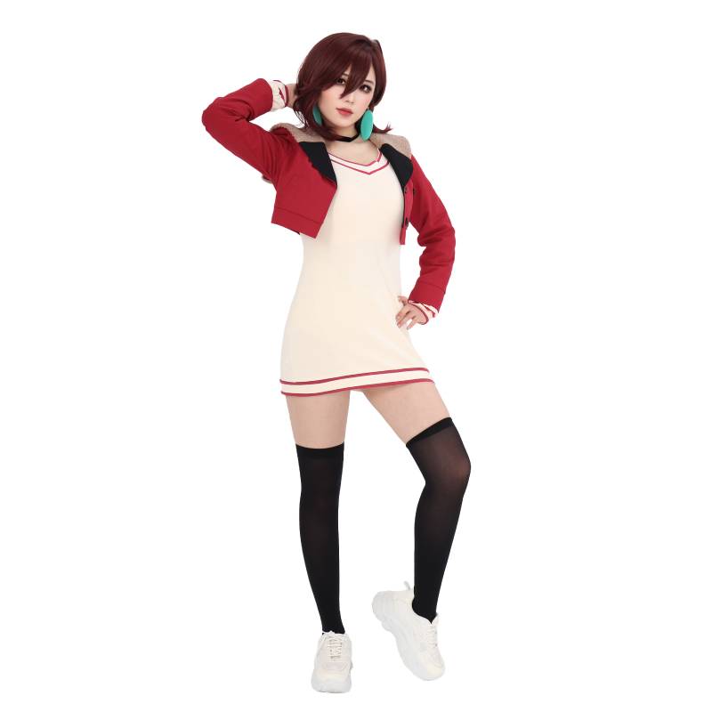 Anime Cosplay Gojo - DAZCOS Momo Ayase Dan Da Cosplay