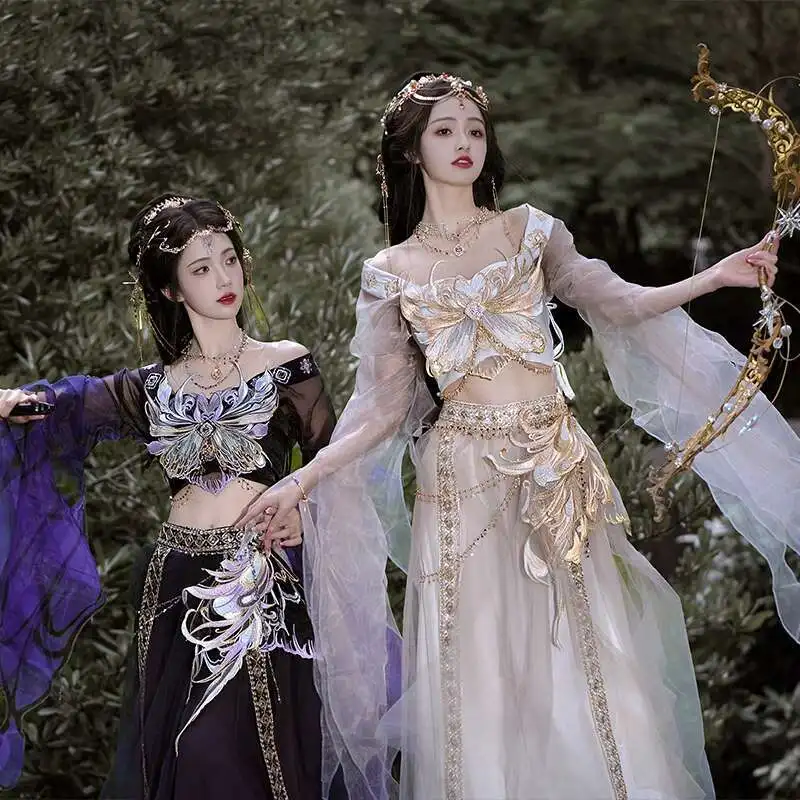 Oud Kostuum Hanfu Het Westerse - Anime Cosplay Dance recensie en prijs