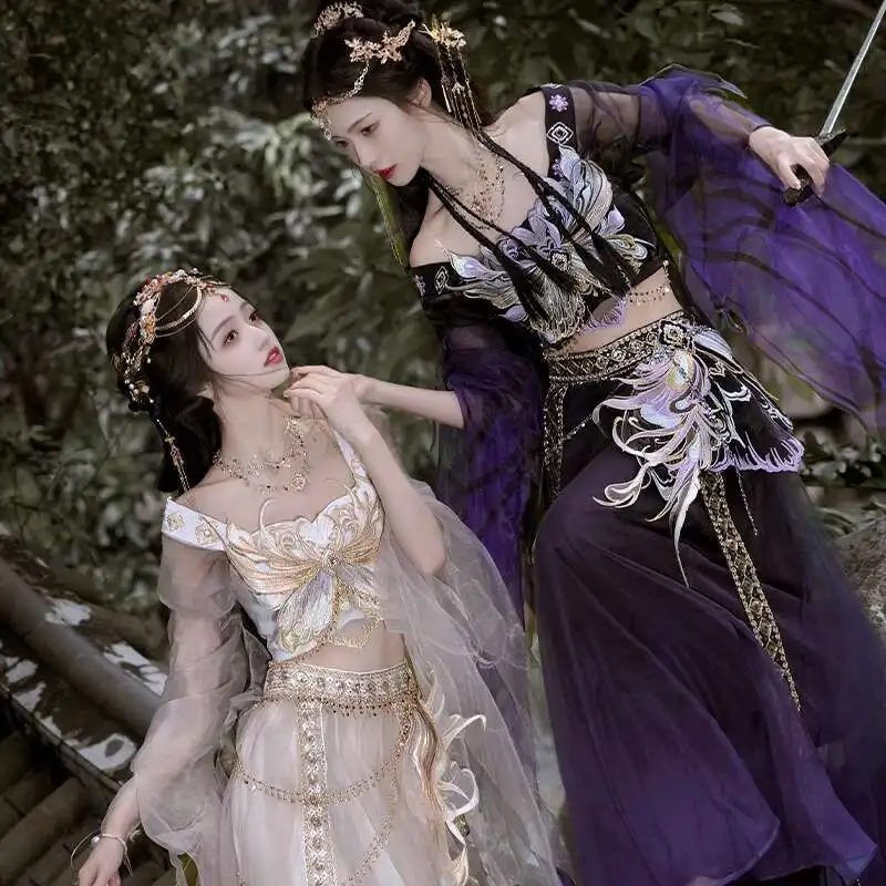 Oud Kostuum Hanfu Het Westerse - Anime Cosplay Dance recensie en prijs