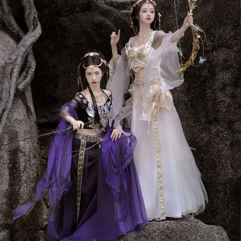 Oud Kostuum Hanfu Het Westerse - Anime Cosplay Dance recensie en prijs