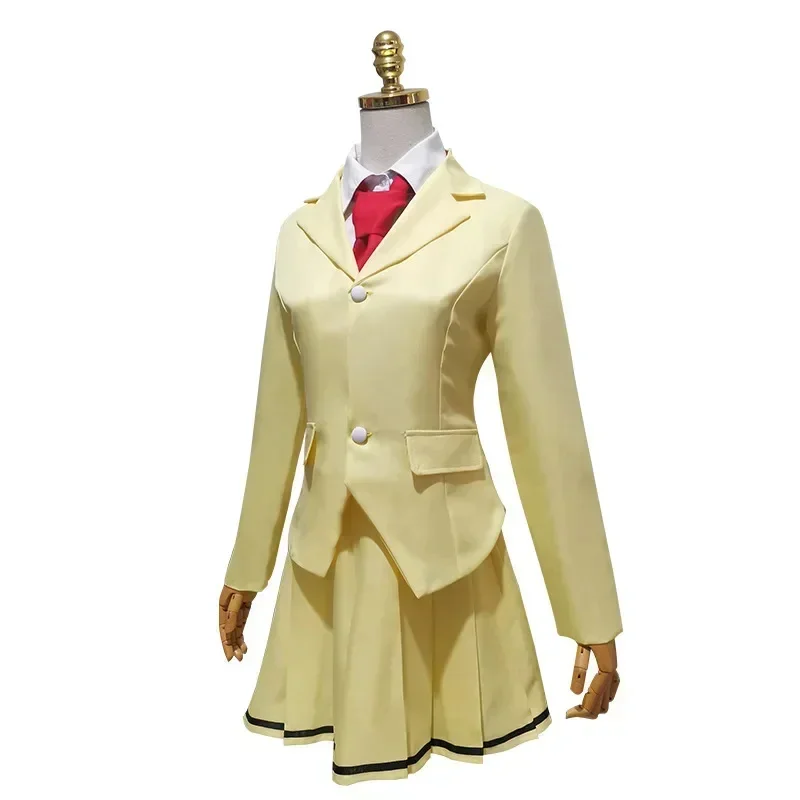 2026 Mooie Geel Jk Rok Uniform - Anime Cosplay 2026 recensie en prijs