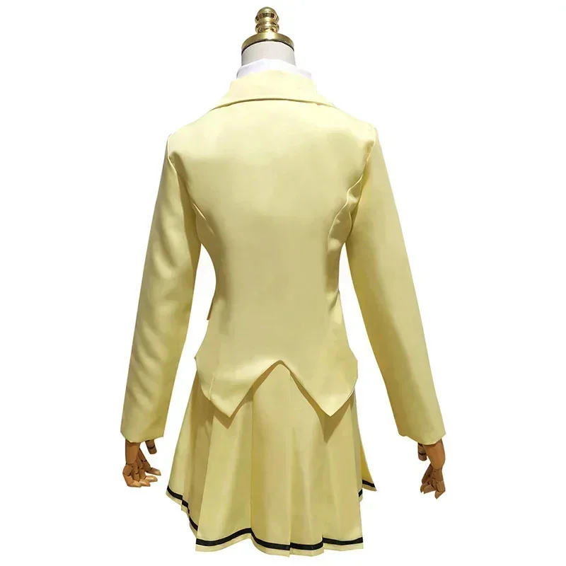 2026 Mooie Geel Jk Rok Uniform - Anime Cosplay 2026 recensie en prijs