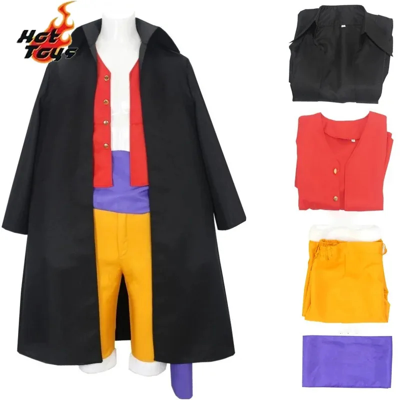 ♥ AA Cos Wano Country Onigashi - Anime Cosplay Luffy recensie en prijs