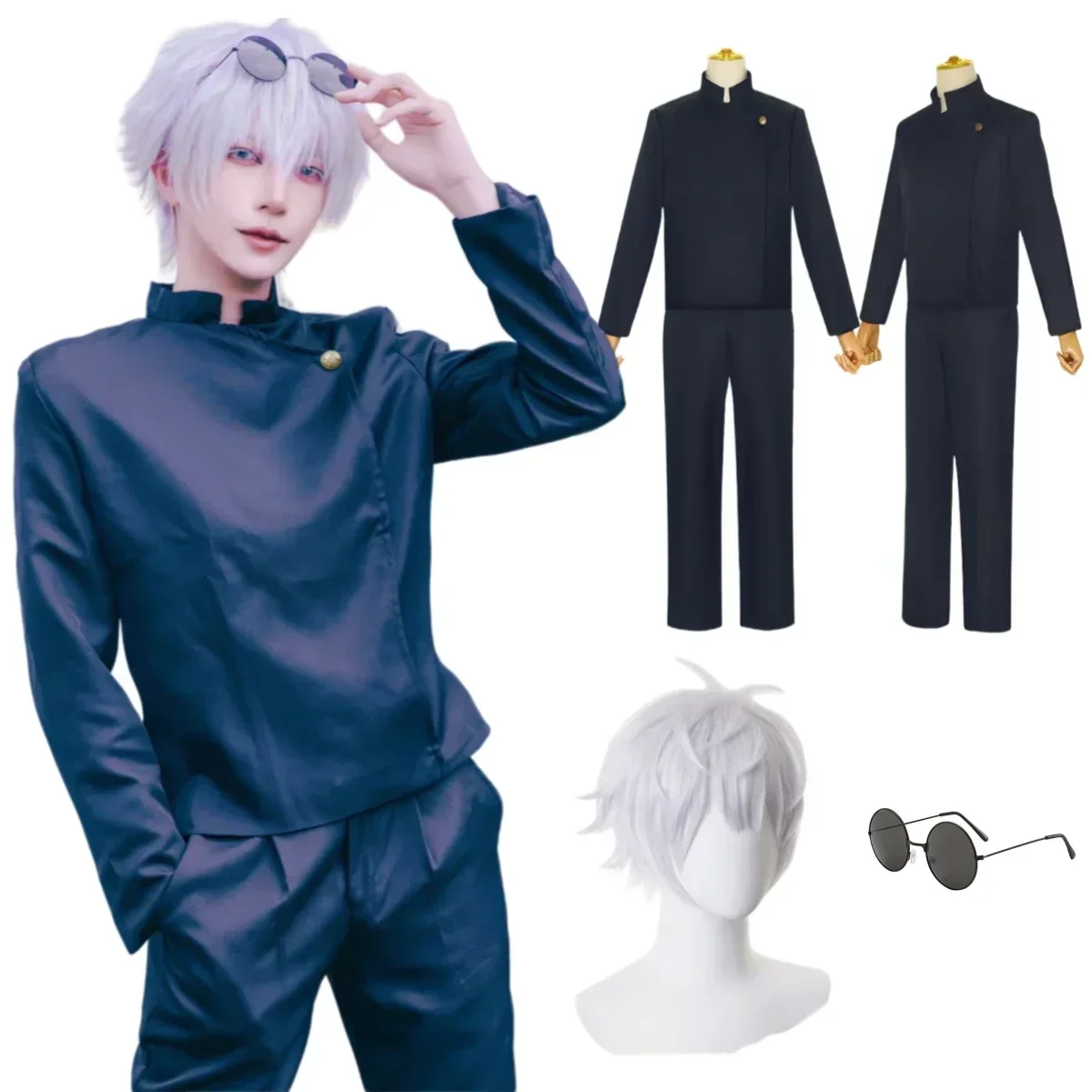 Gojo Satoru Cosplay Kostuums v - Anime Cosplay Gojo recensie en prijs