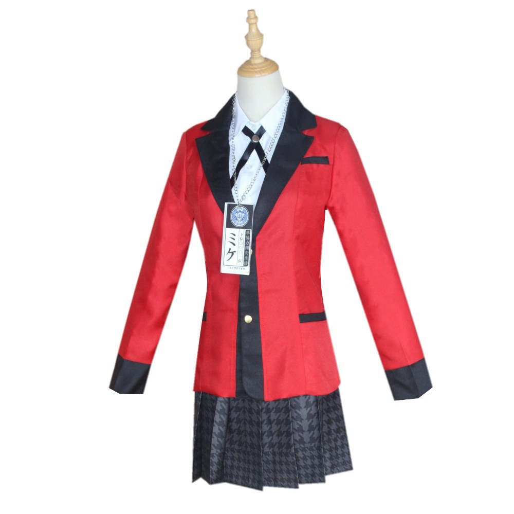 Cosplaykostuum Meisjes Geplooi - Anime Cosplay Yumeko recensie en prijs