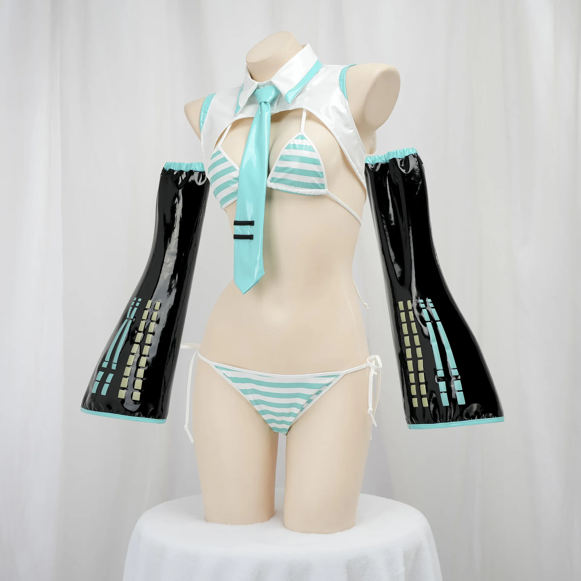 Anime Game Miku Cosplay Miku F - Anime Cosplay Bikini recensie en prijs