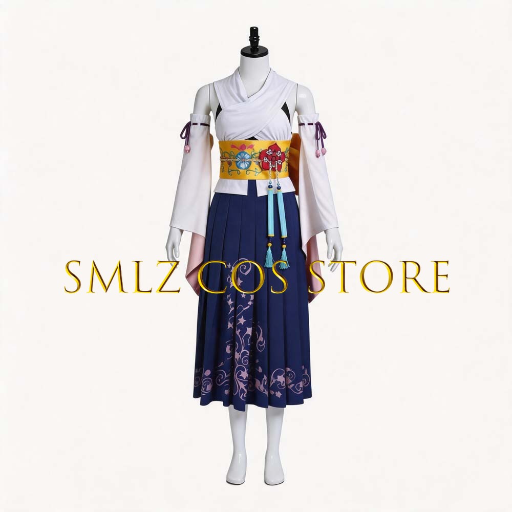 Smlz FFX Yuna Cosplay Anime FF - Anime Cosplay Outfits For Women recensie en prijs