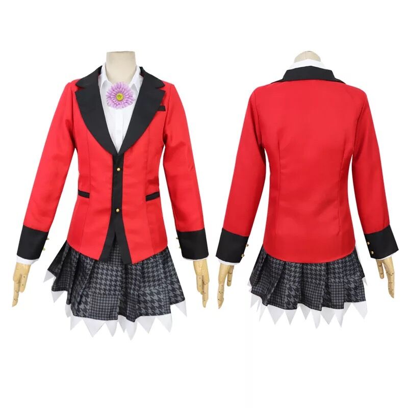 Anime Kakegurui Yumeko Kostuum - Anime Cosplay Yumeko recensie en prijs