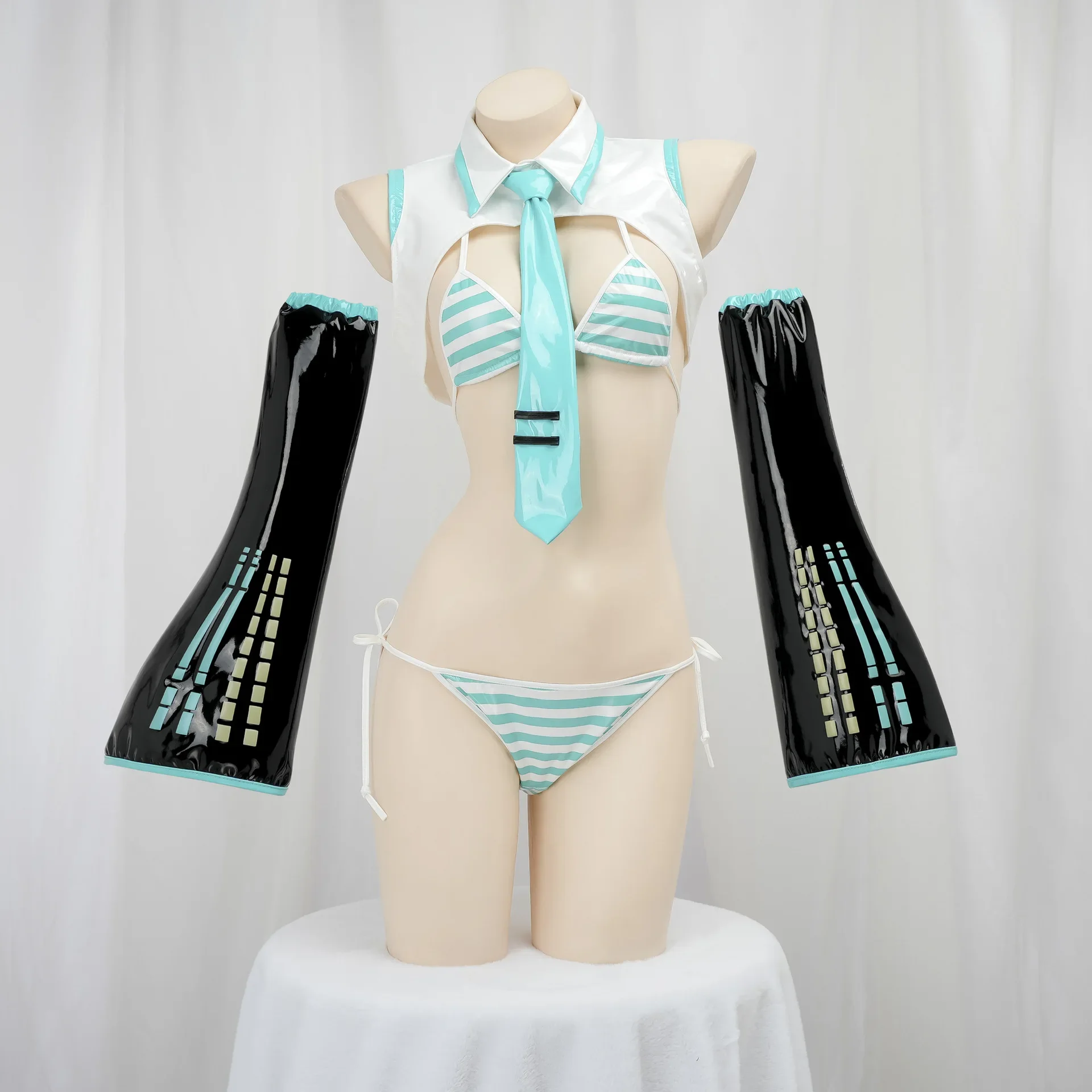 Game Miku Cosplay Miku Formule - Anime Cosplay Bikini recensie en prijs