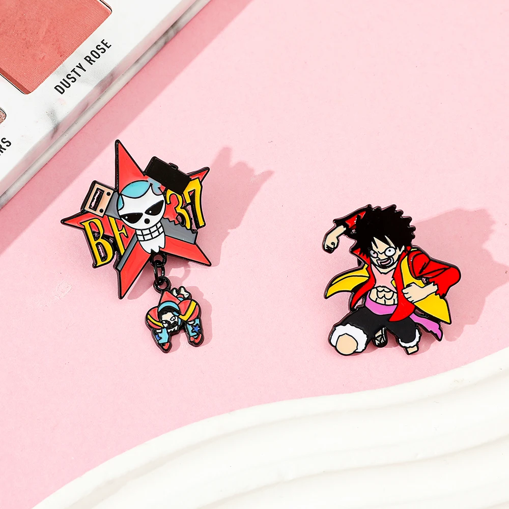 2 Stuks Creatieve Anime Broche - Anime Cosplay Luffy recensie en prijs
