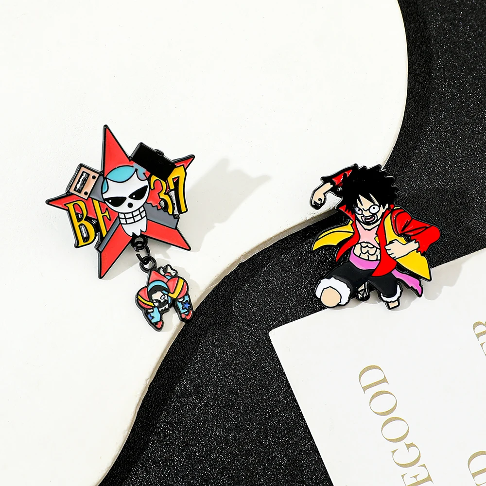 2 Stuks Creatieve Anime Broche - Anime Cosplay Luffy recensie en prijs