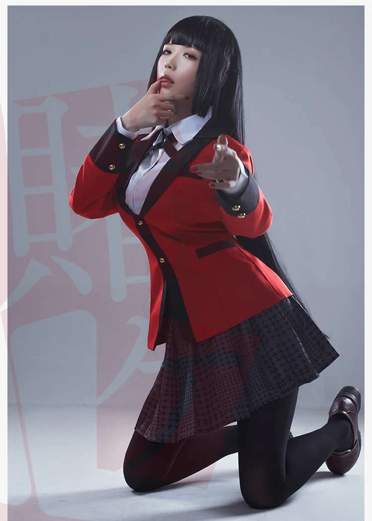 Anime Kakegurui Yumeko Jabami  - Anime Cosplay Yumeko recensie en prijs