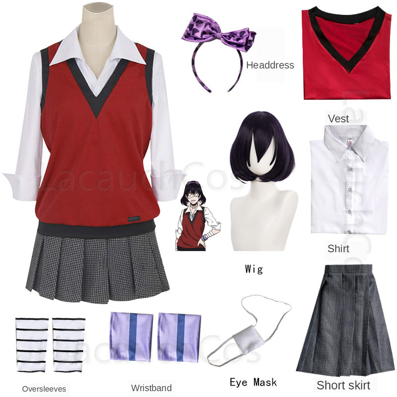 anime gekke opwinding Jabami Y - Anime Cosplay Yumeko recensie en prijs